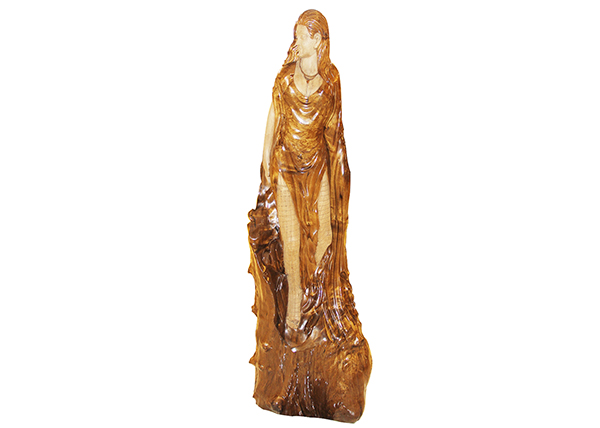 金丝楠木工艺品-时代女郎