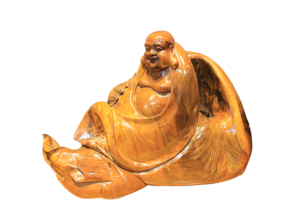 金丝楠木工艺品-弥勒佛
