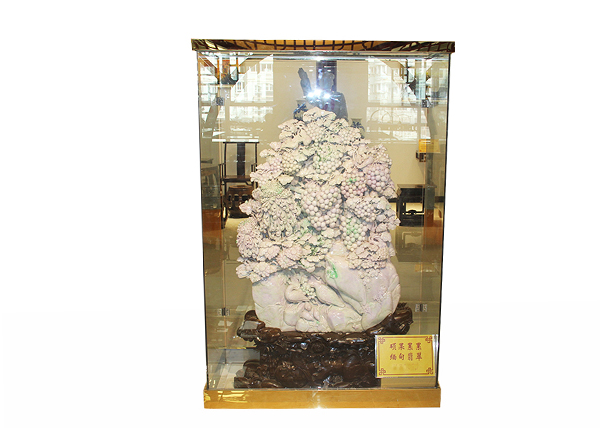 金丝楠木艺术品-硕果累累